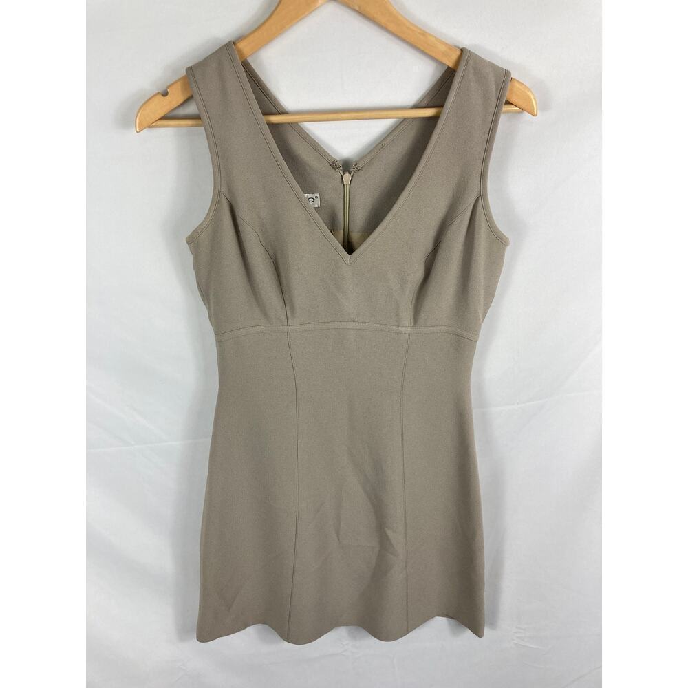Bebe V Neck Sleeveless Dress Size 4